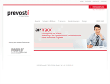Tablet Screenshot of prevosti.ch